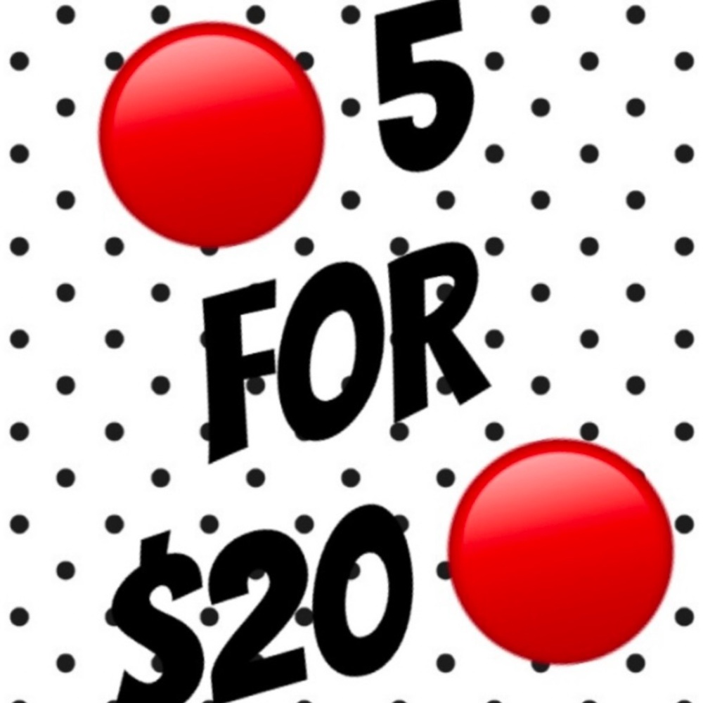 🔴 5 FOR $20 DOT SALE, GREAT ITEMS,
SCROLL DOWN AND SEE